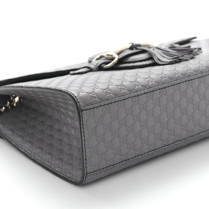 Gucci Soft Microguccissima Medium Emily Chain Shoulder Bag Loess 8 of 9