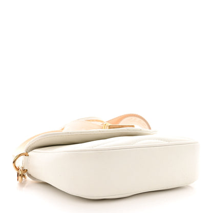 Louis Vuitton Calfskin New Wave Multi Pochette Snow 4 of 13