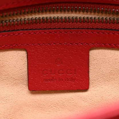 Gucci GG Supreme Monogram Medium Queen Margaret Shoulder Bag Red 6 of 10