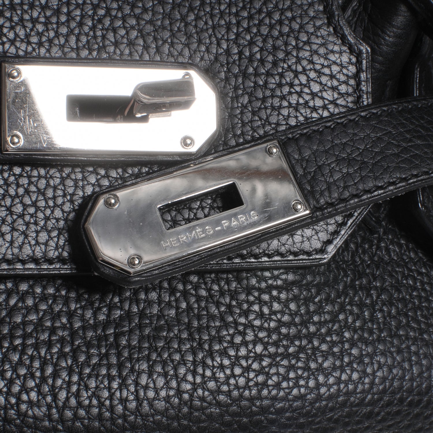Hermes Taurillon Clemence JPG Birkin 42 Black 6 of 9