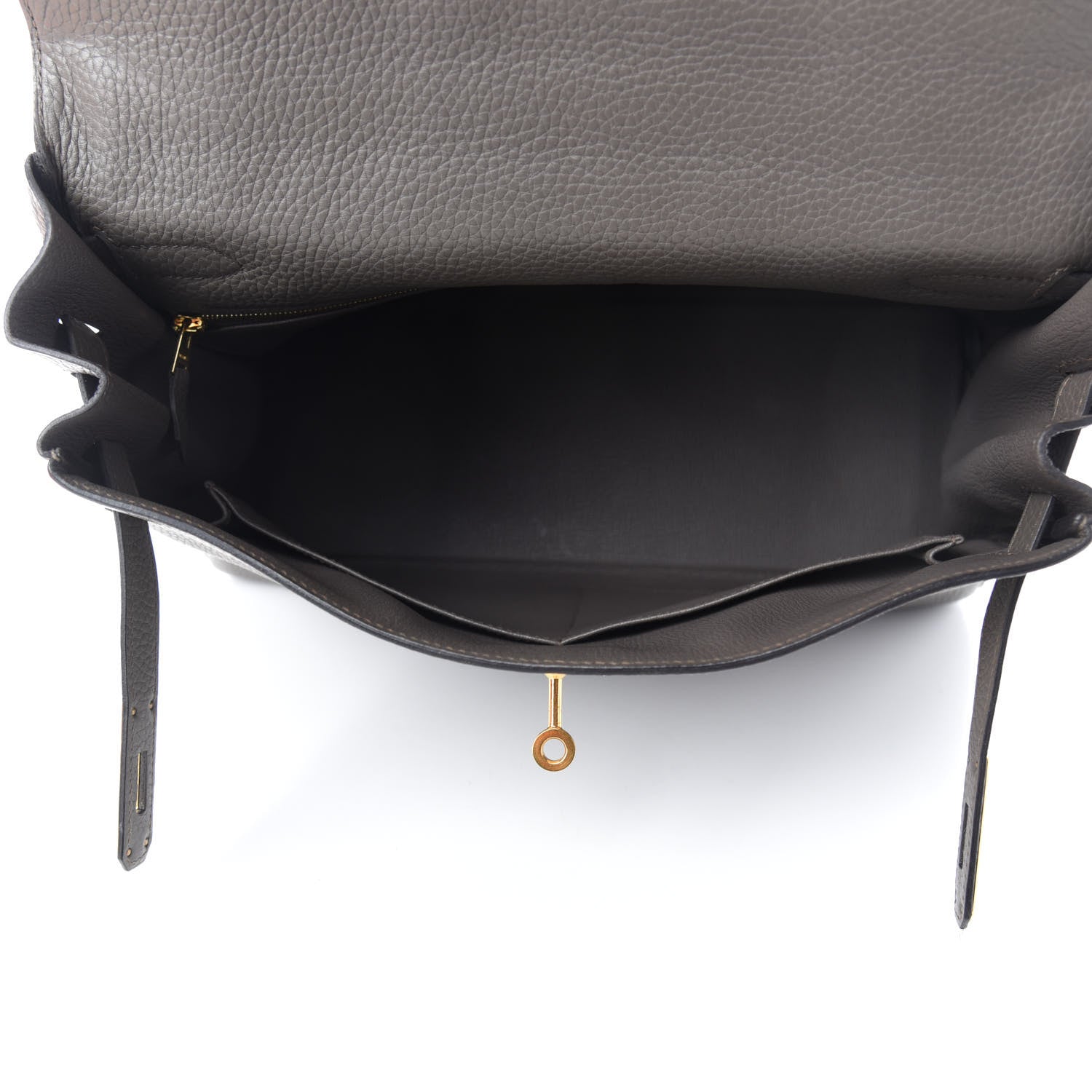 Hermes Togo Kelly Retourne 32 Etain 5 of 14