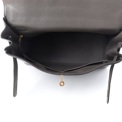 Hermes Togo Kelly Retourne 32 Etain 5 of 14