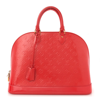 Louis Vuitton Vernis Alma GM Orange Sunset 1 of 14