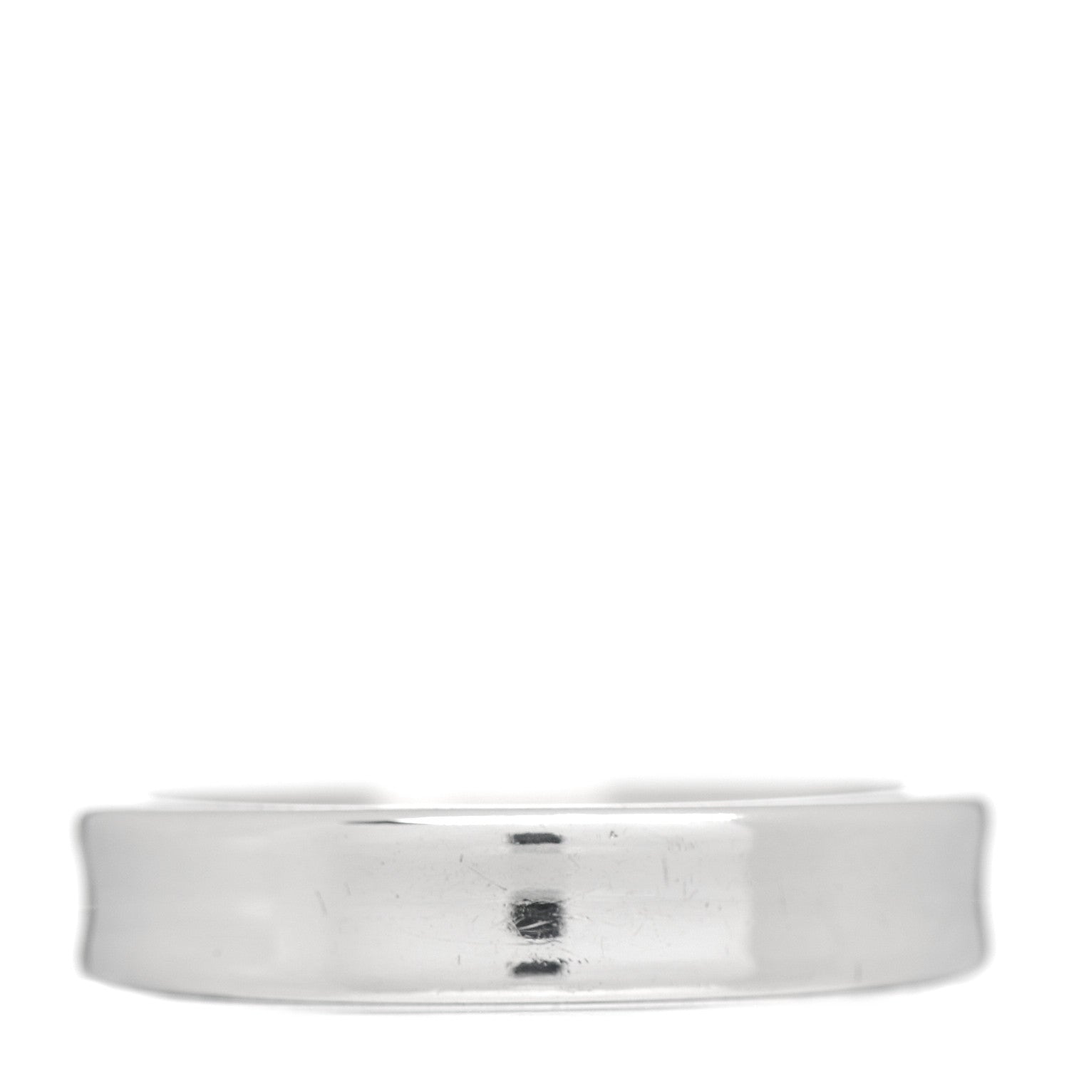 Tiffany Sterling Silver Narrow 1837 Band Ring 48 4.5 3 of 4