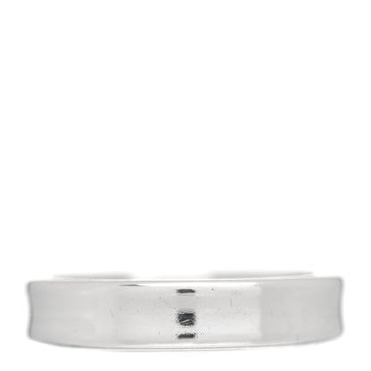 Tiffany Sterling Silver Narrow 1837 Band Ring 48 4.5 3 of 4