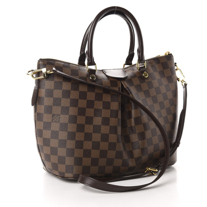 Louis Vuitton Damier Ebene Siena MM 3 of 11