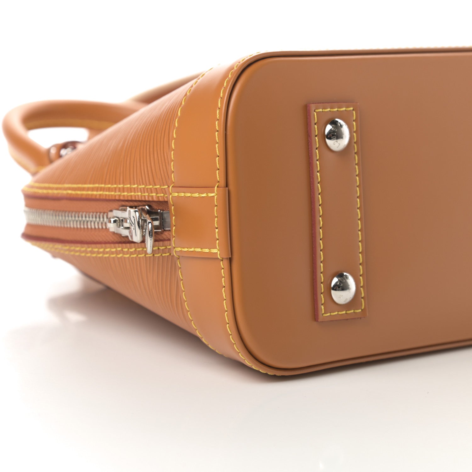 Louis Vuitton Epi Jacquard Alma BB Honey Gold 9 of 11