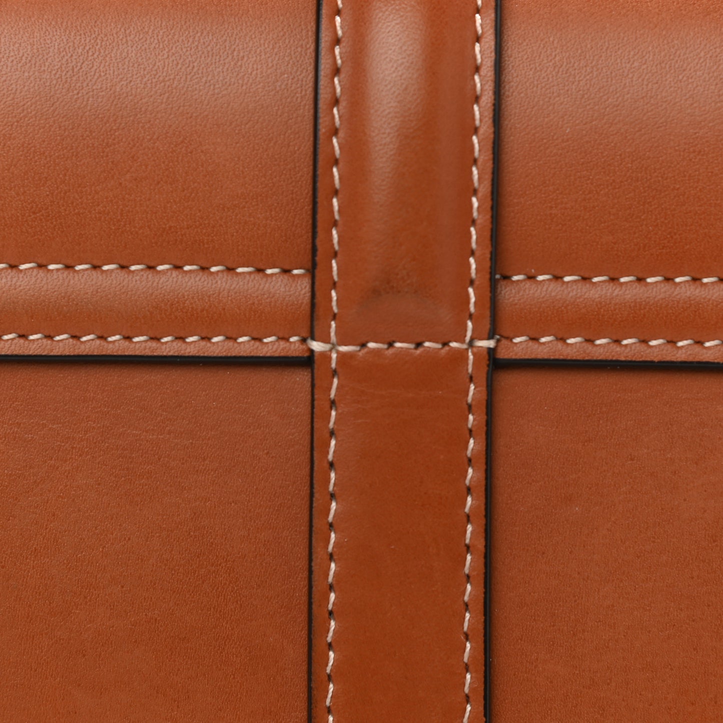 Natural Calfskin Besace Small 16 Tan
