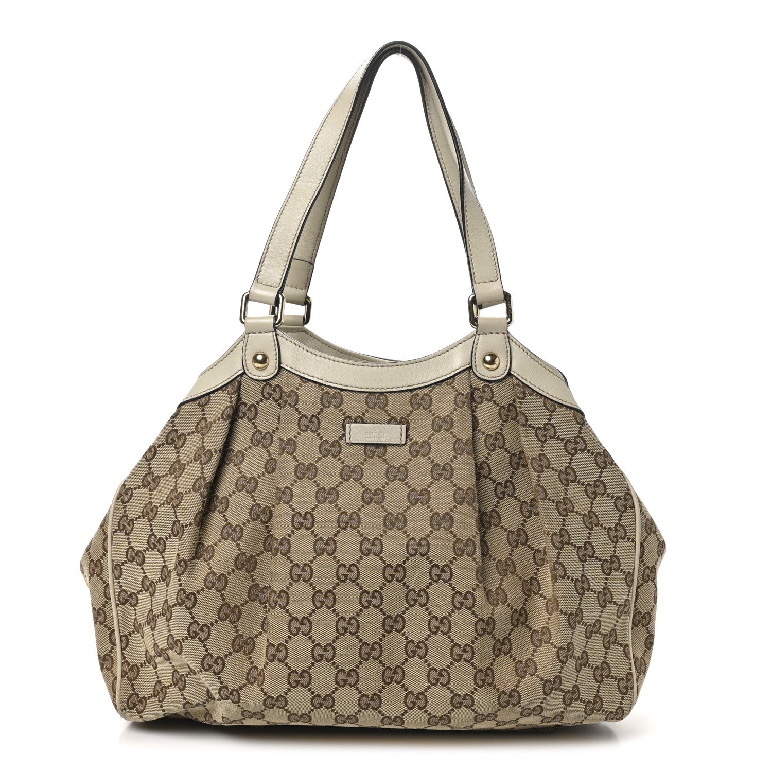 Gucci Monogram Shoulder Bag White 1 of 10