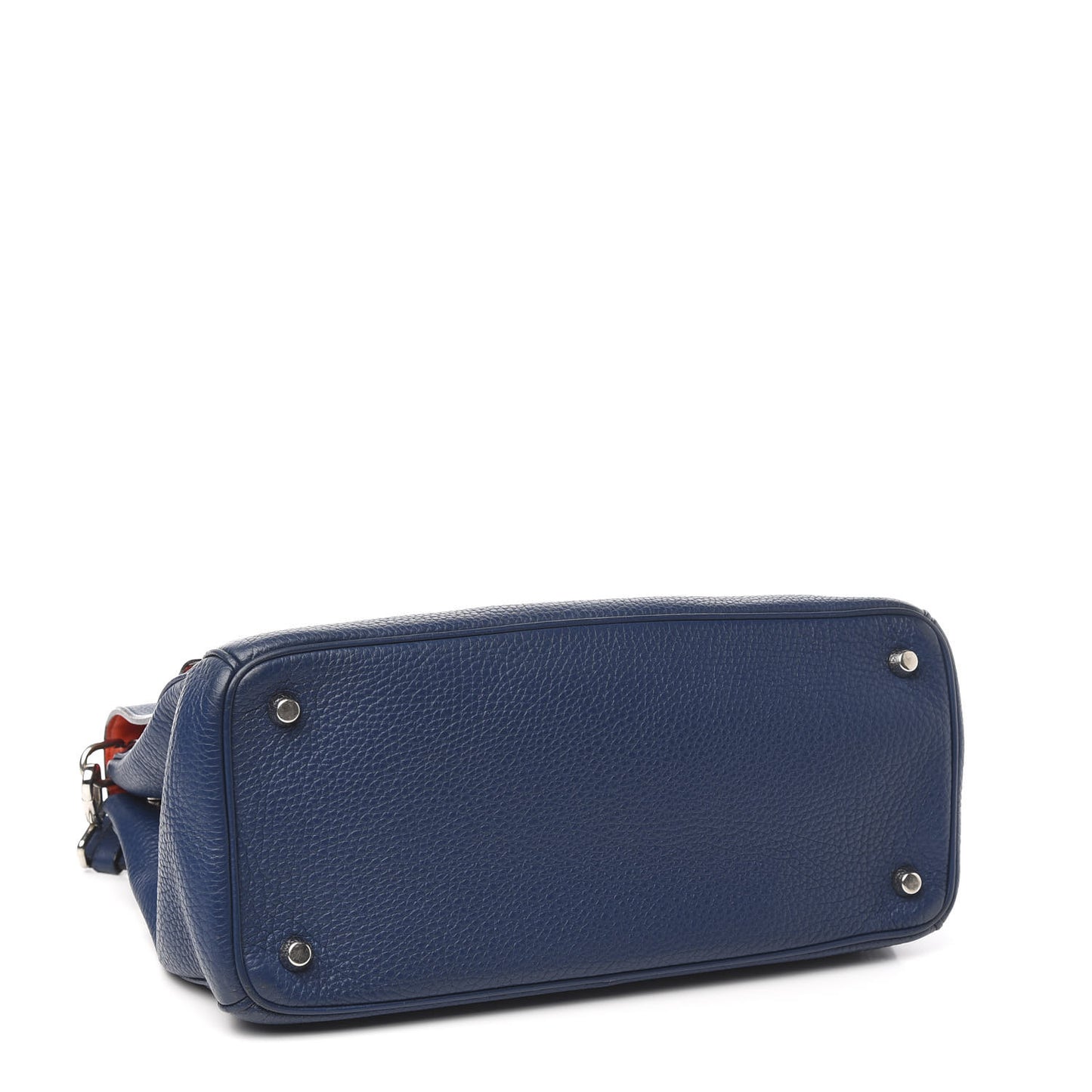 Bullcalf Medium Be Dior Flap Mineral Blue