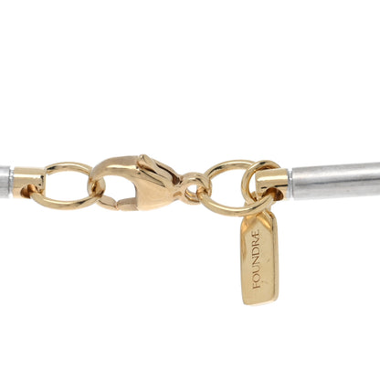 Foundrae 18K Yellow White Gold Element Chain Necklace 4 of 4