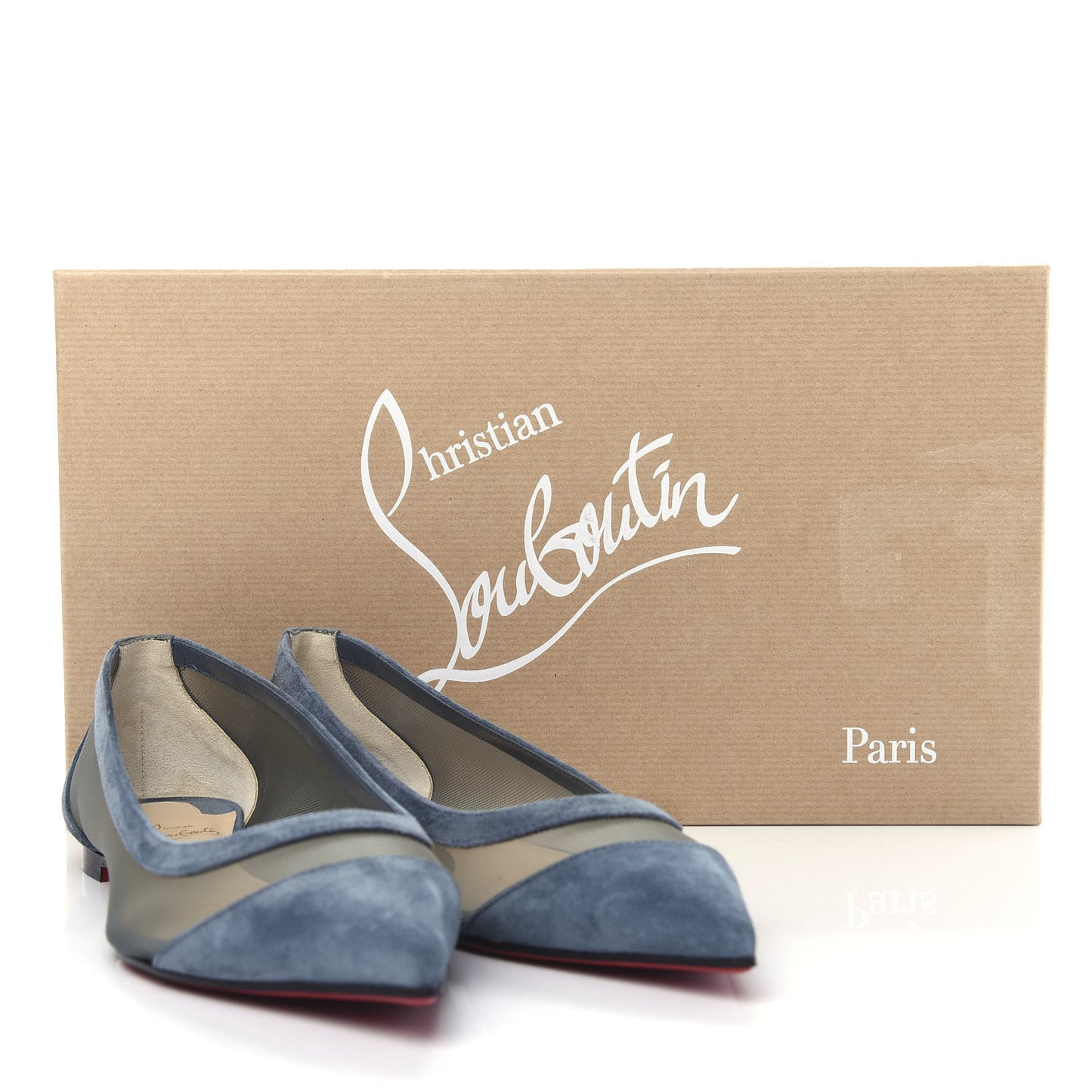 Veau Velours Rete Galativi Flats 37 Version Tempete