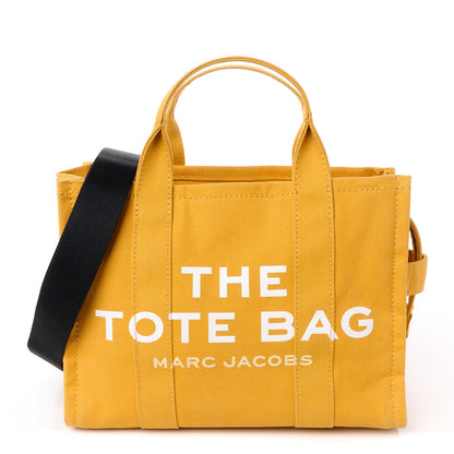 Marc Jacobs Cotton Canvas Medium The Traveler Tote Bag Sunflower 1 of 13