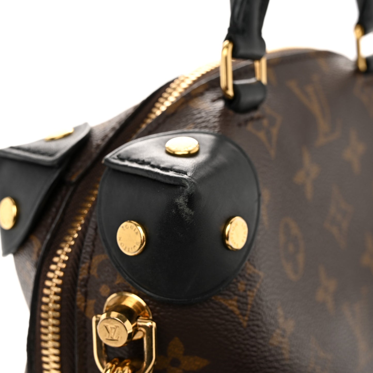 Monogram Petite Malle Souple Black
