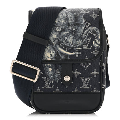Louis Vuitton Savane Monogram Elephant Chapman Messenger BB Encre 1 of 10