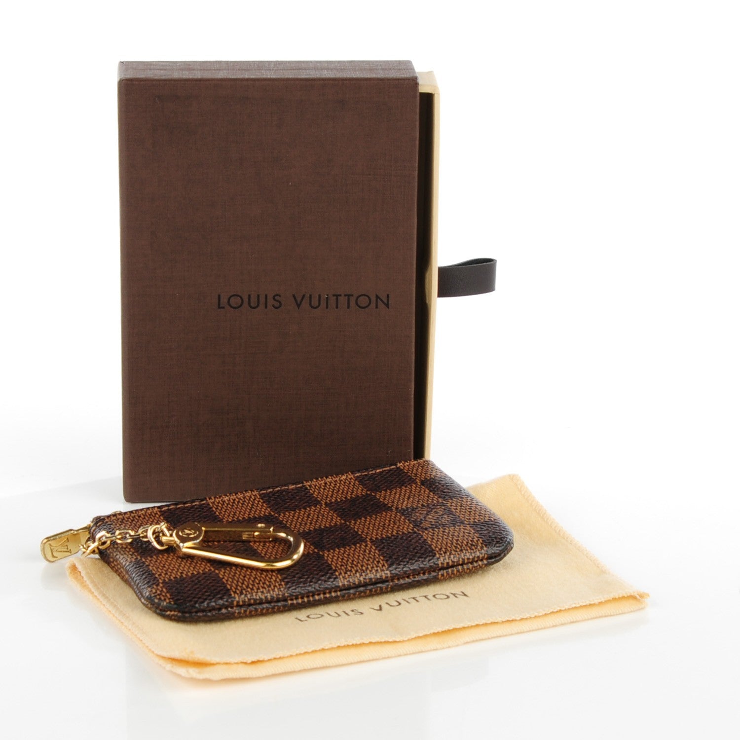 Louis Vuitton Damier Ebene Key Pouch 4 of 7