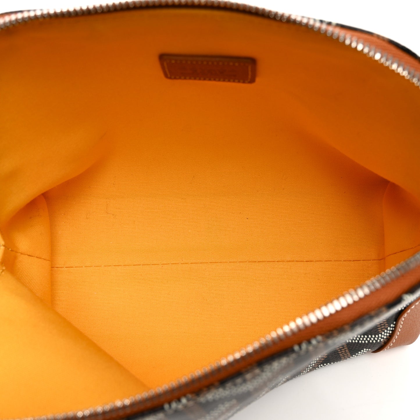 Goyardine Vendome Toiletry Pouch Black Gold