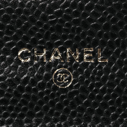 Chanel Caviar Quilted Flap Card Holder Black 7 of 14