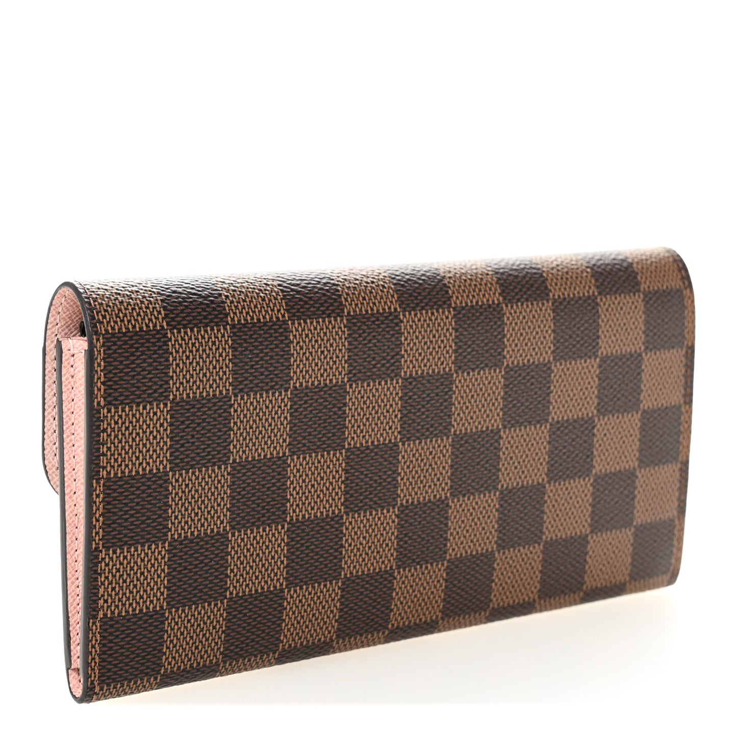 Damier Ebene Emilie Wallet Rose Ballerine