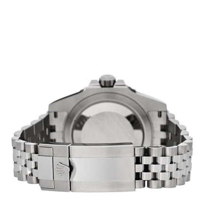 Rolex Stainless Steel 40mm Oyster Perpetual Date GMT Master II Bruce Wayne Watch Black 126710GRNR 3 of 5