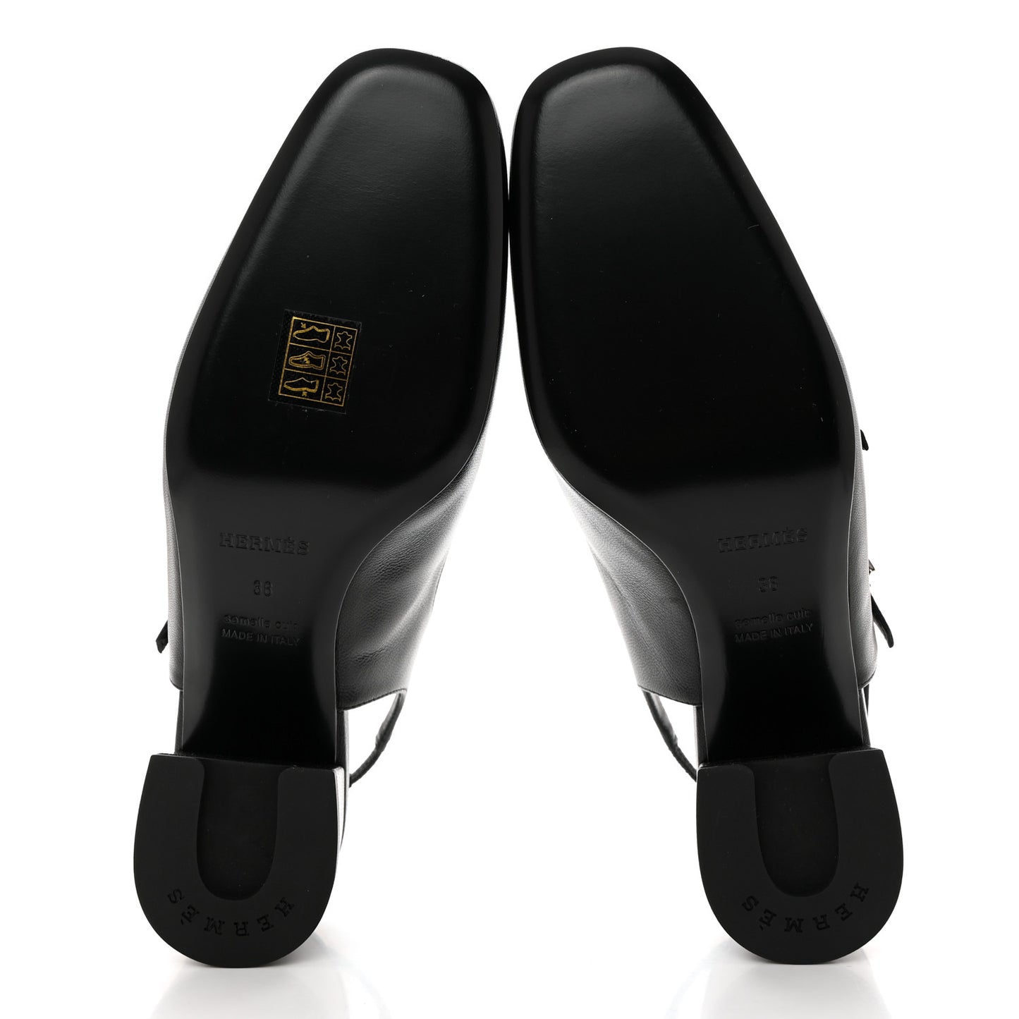 Goatskin Jackie 50 Pumps 38 Black