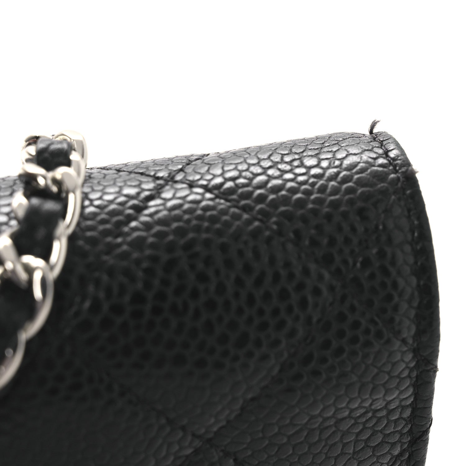 Chanel Caviar Quilted Wallet On Chain WOC Black 14 of 15