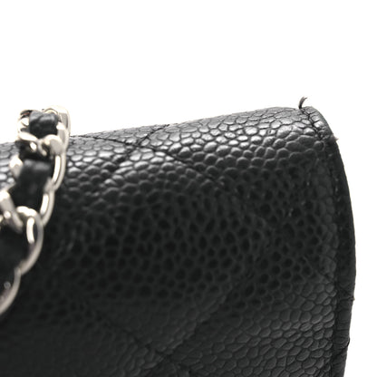 Chanel Caviar Quilted Wallet On Chain WOC Black 14 of 15
