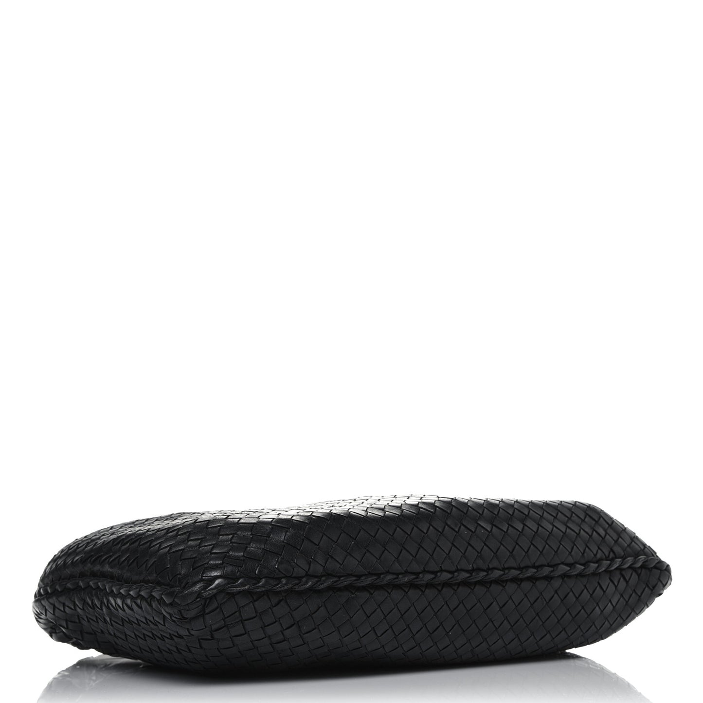 Nappa Intrecciato Large Veneta Hobo Black