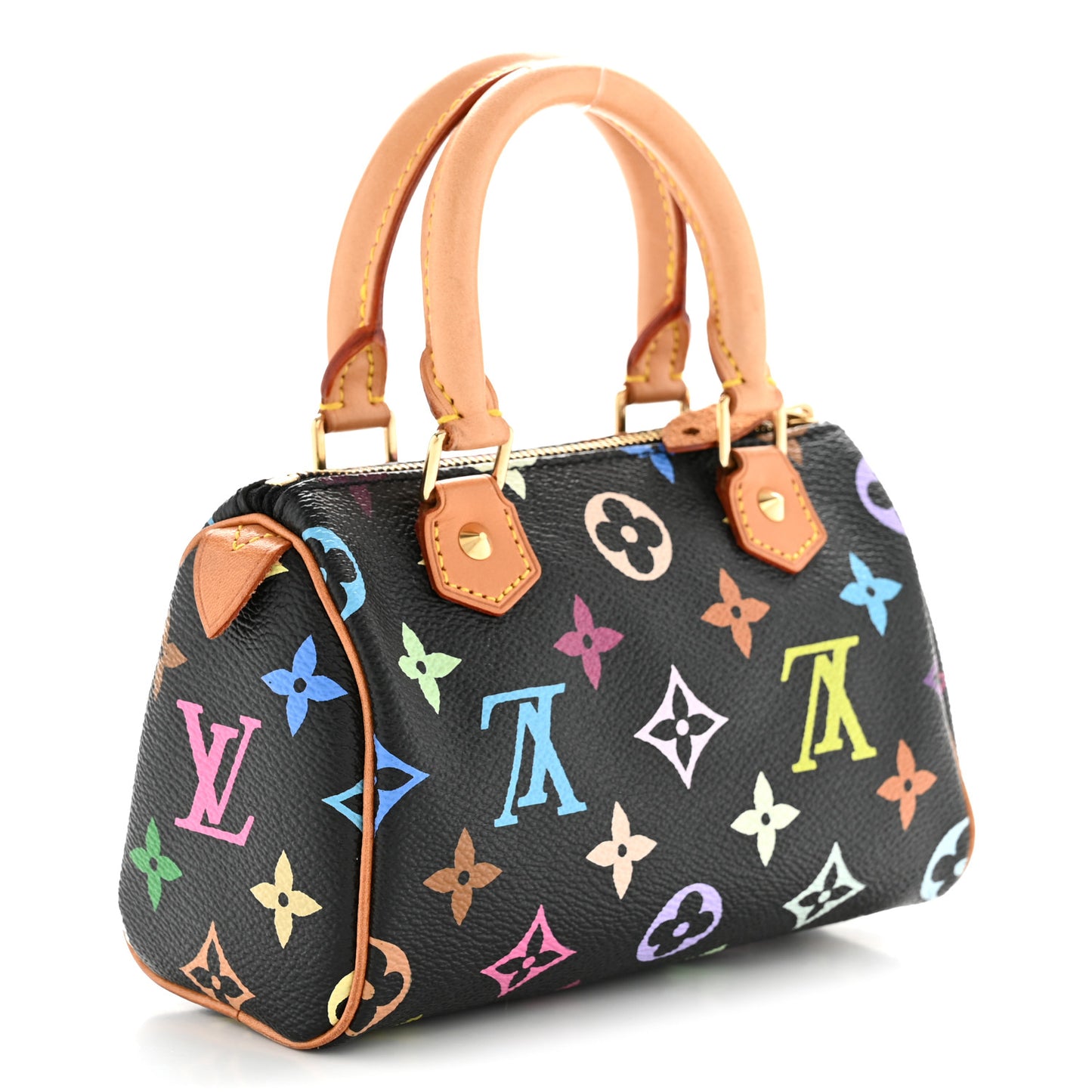 Monogram Multicolor Mini Sac HL Speedy Black