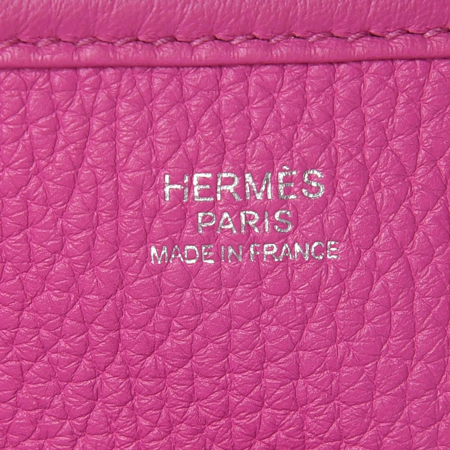 Hermes Taurillon Clemence Evelyne III GM Magnolia 8 of 11