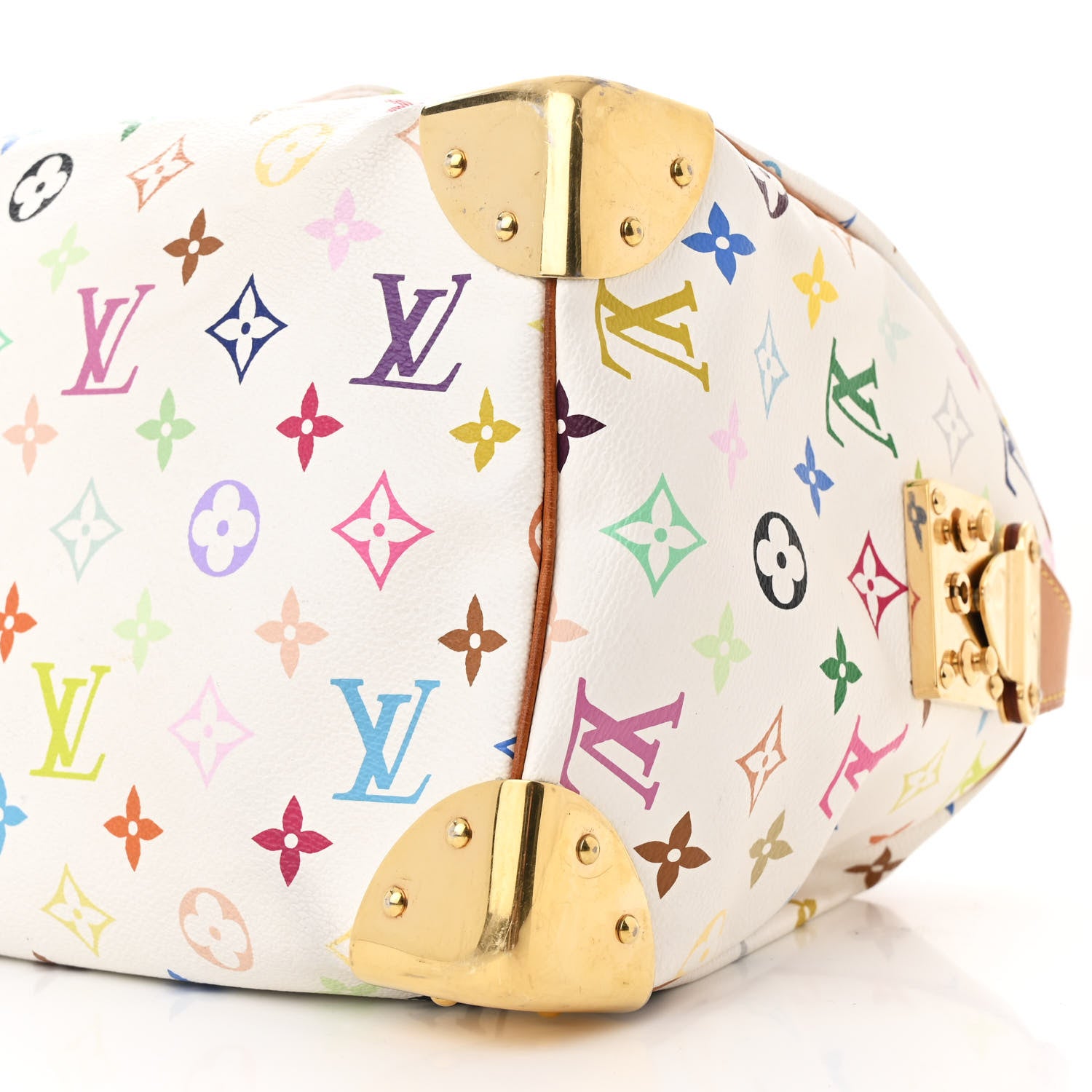 Louis Vuitton Monogram Multicolor Speedy 30 White 9 of 10