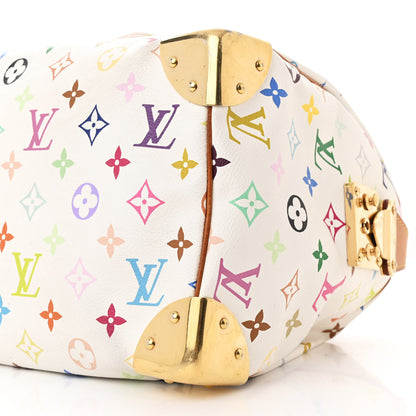 Louis Vuitton Monogram Multicolor Speedy 30 White 9 of 10