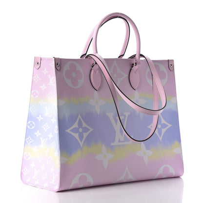 Louis Vuitton Monogram Escale Onthego GM Pastel 3 of 10