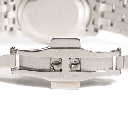 Gucci Stainless Steel Diamond 27mm 5500L Quartz Watch Black 13 of 14