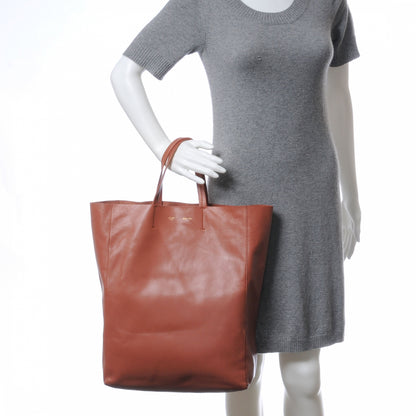 Celine Lambskin Cabas Terracotta 2 of 8