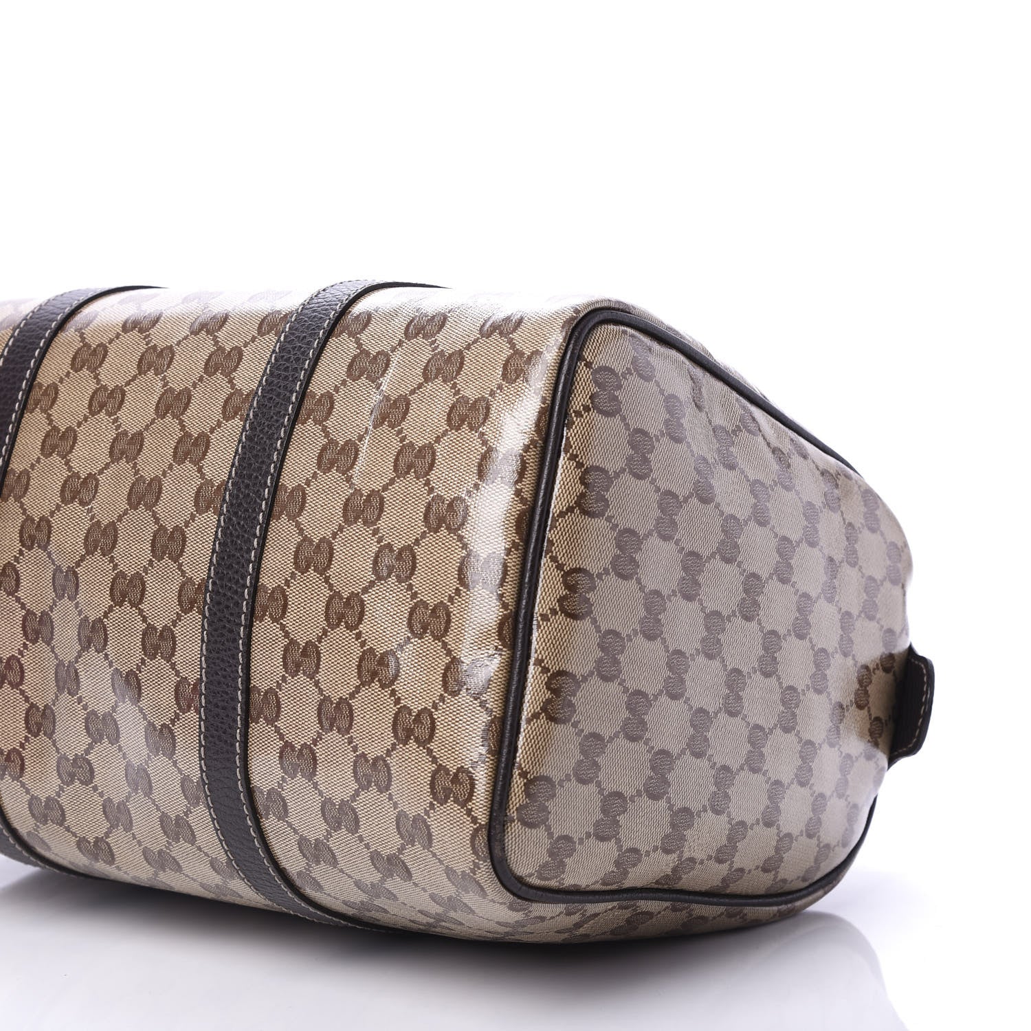 Gucci Crystal Monogram Medium Joy Boston Dark Brown 9 of 12