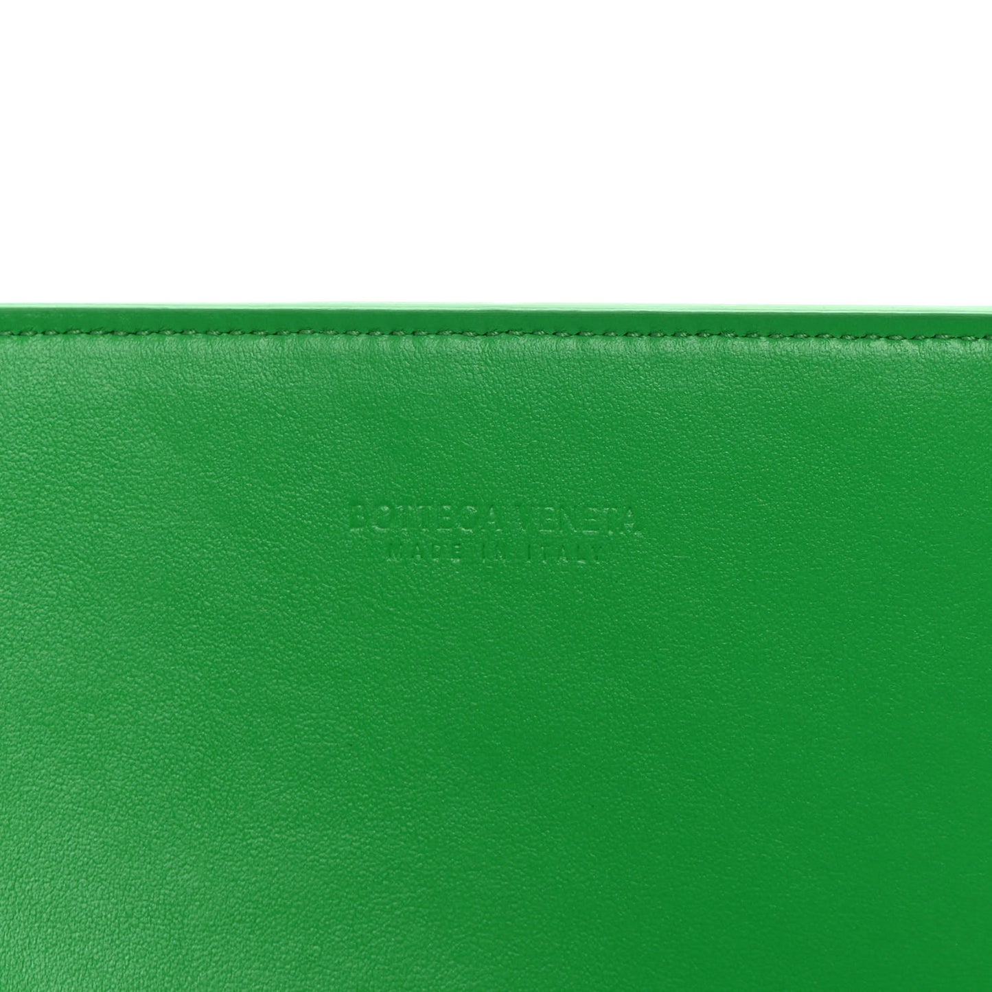Nappa Intrecciato Flap Pouch Parakeet