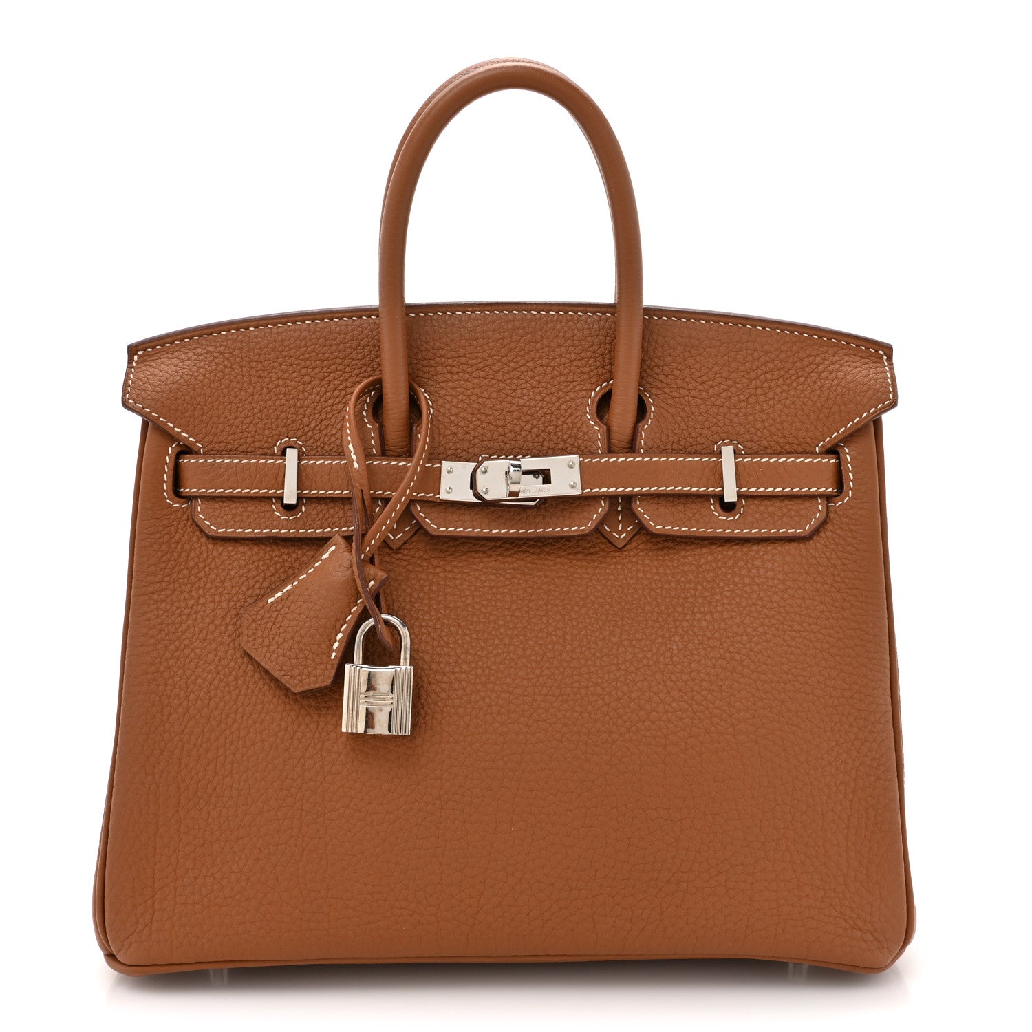 Hermes Togo Birkin 25 Gold 1 of 14