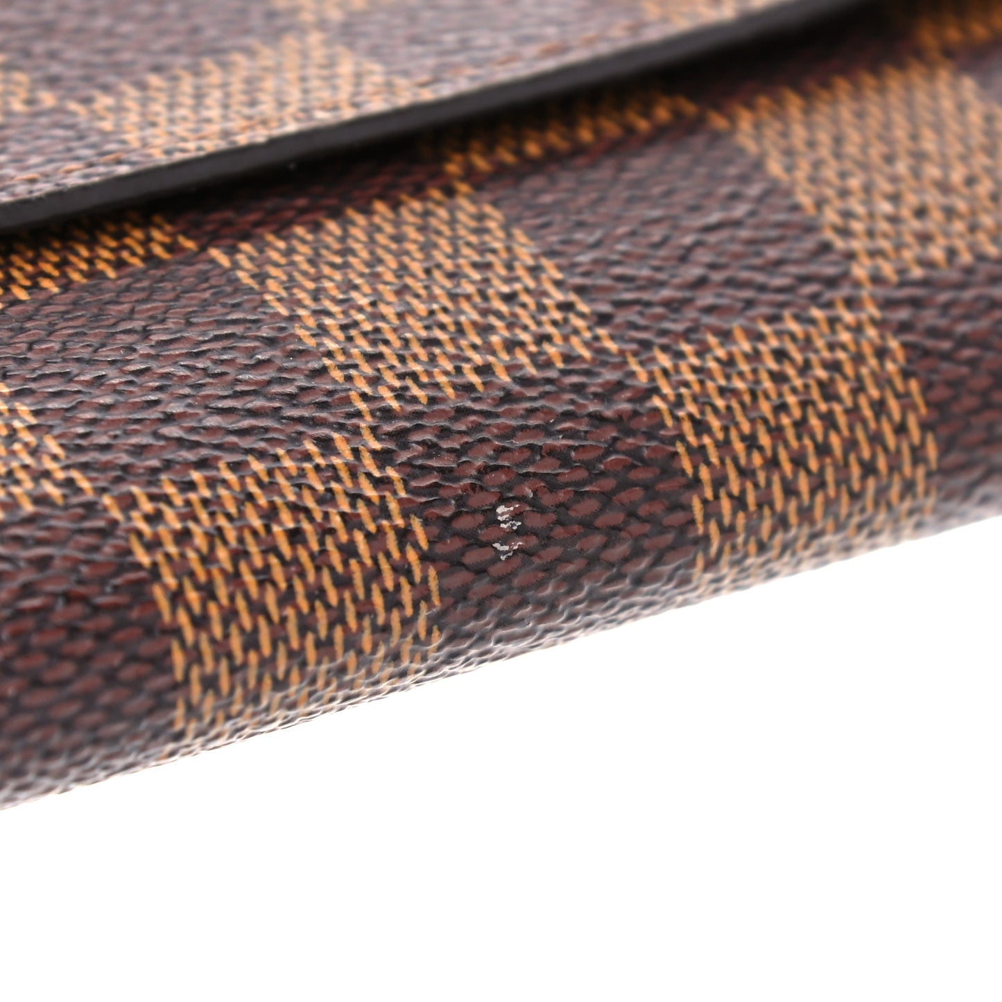 Damier Ebene Emilie Wallet Rose Ballerine