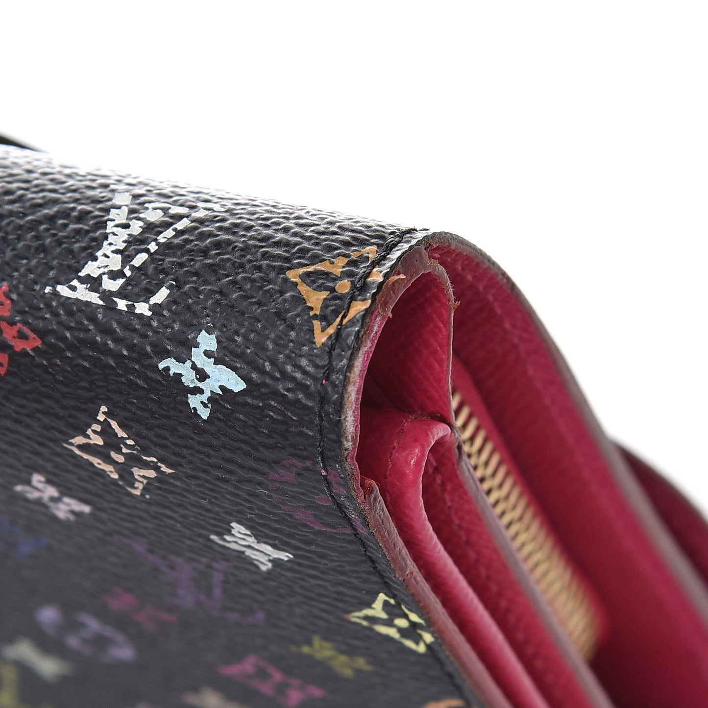 Monogram Multicolor Joey Wallet Black Grenade