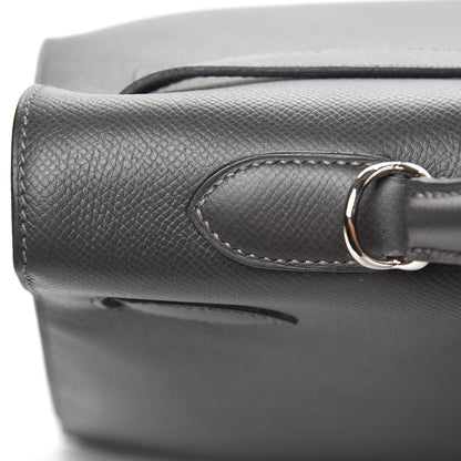 Hermes Epsom Kelly Sellier 40 Graphite 25 of 37