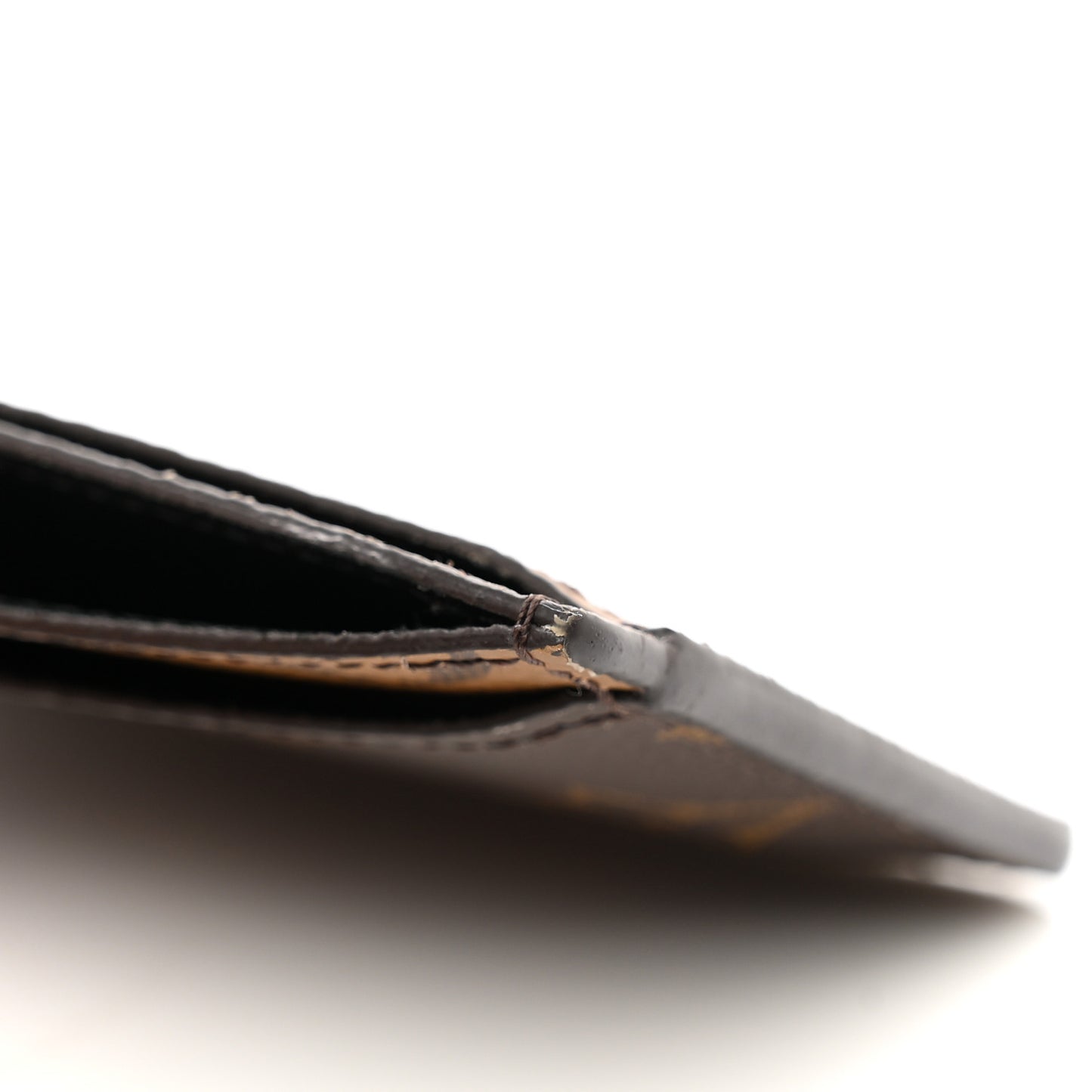 Reverse Monogram Card Holder