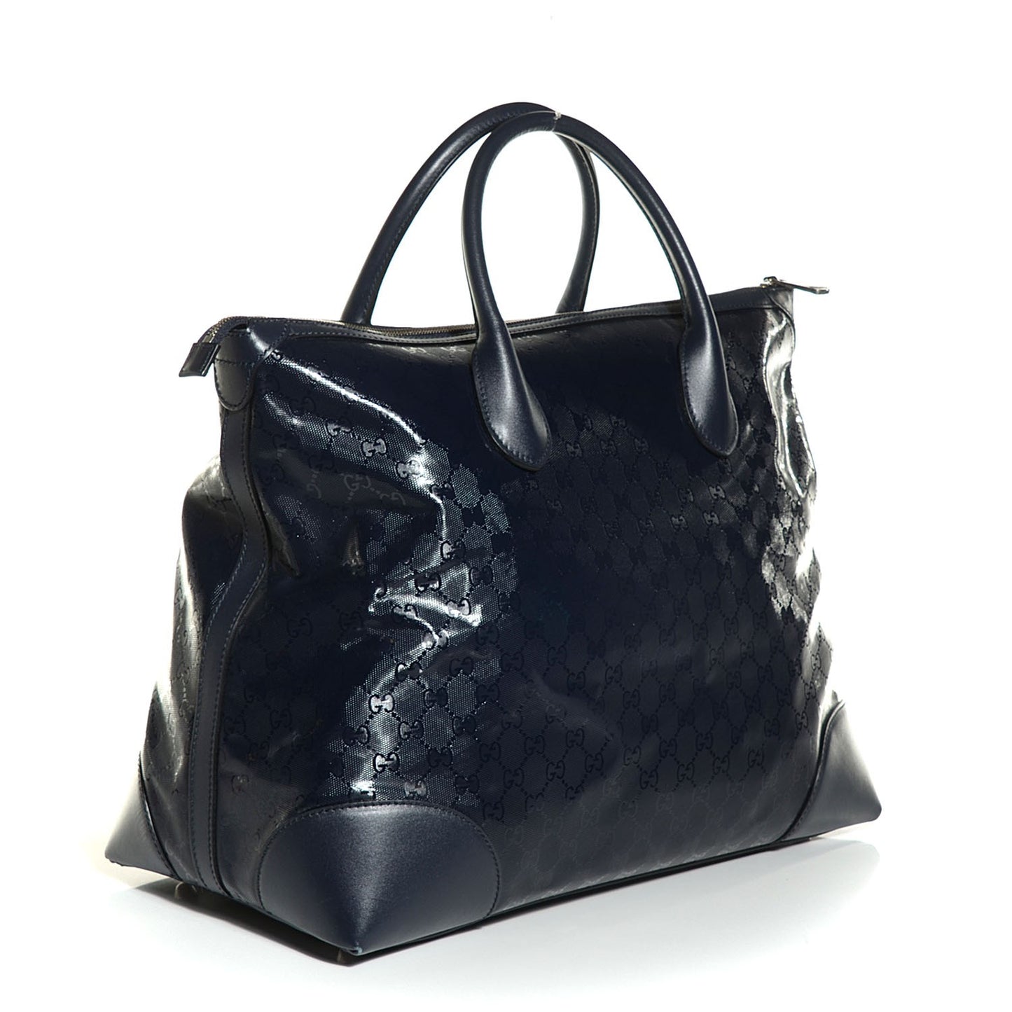 Imprime Monogram Large Tote Navy