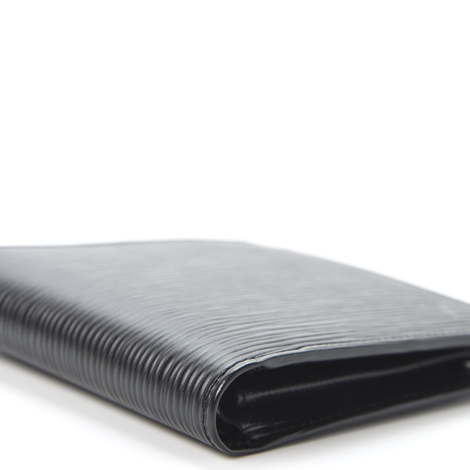 Louis Vuitton Epi Porte-Billets Cartes Credit Monnaie Wallet Black 5 of 9