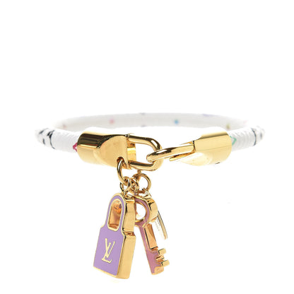 Louis Vuitton Monogram Multicolor Luck It Bracelet 19 White 1 of 6