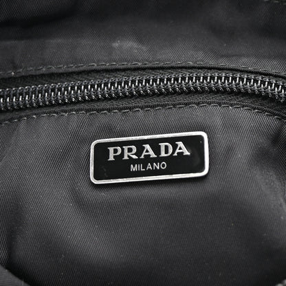 Prada Nylon Tessuto Cosmetic Pouch Black 6 of 7