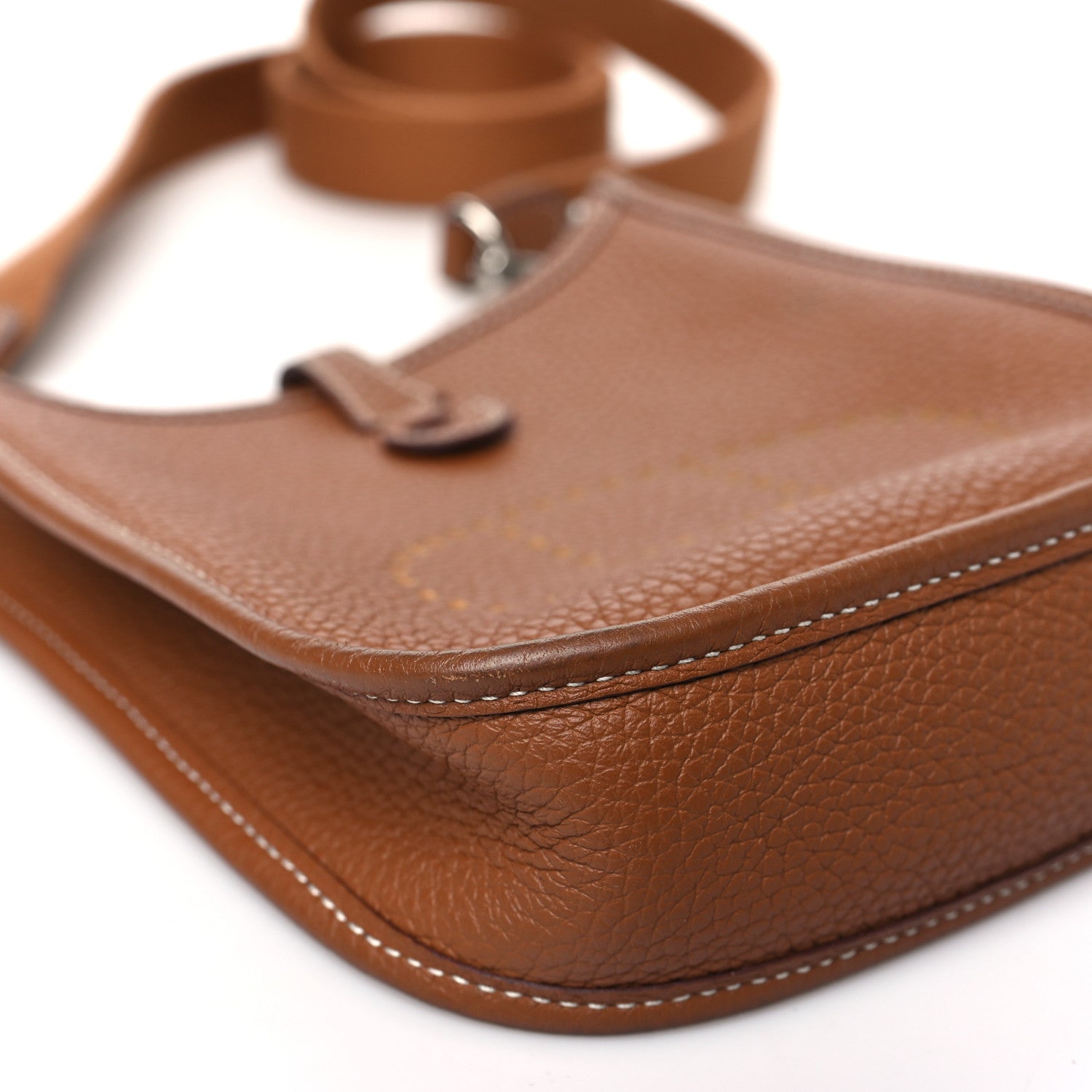 Hermes Taurillon Clemence Evelyne TPM Gold 9 of 10