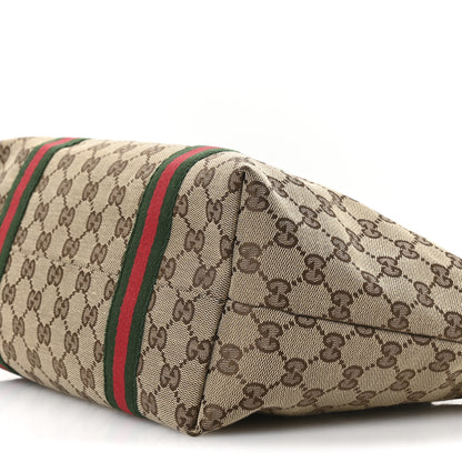 Gucci Monogram Medium Jolicoeur Tote White 10 of 10