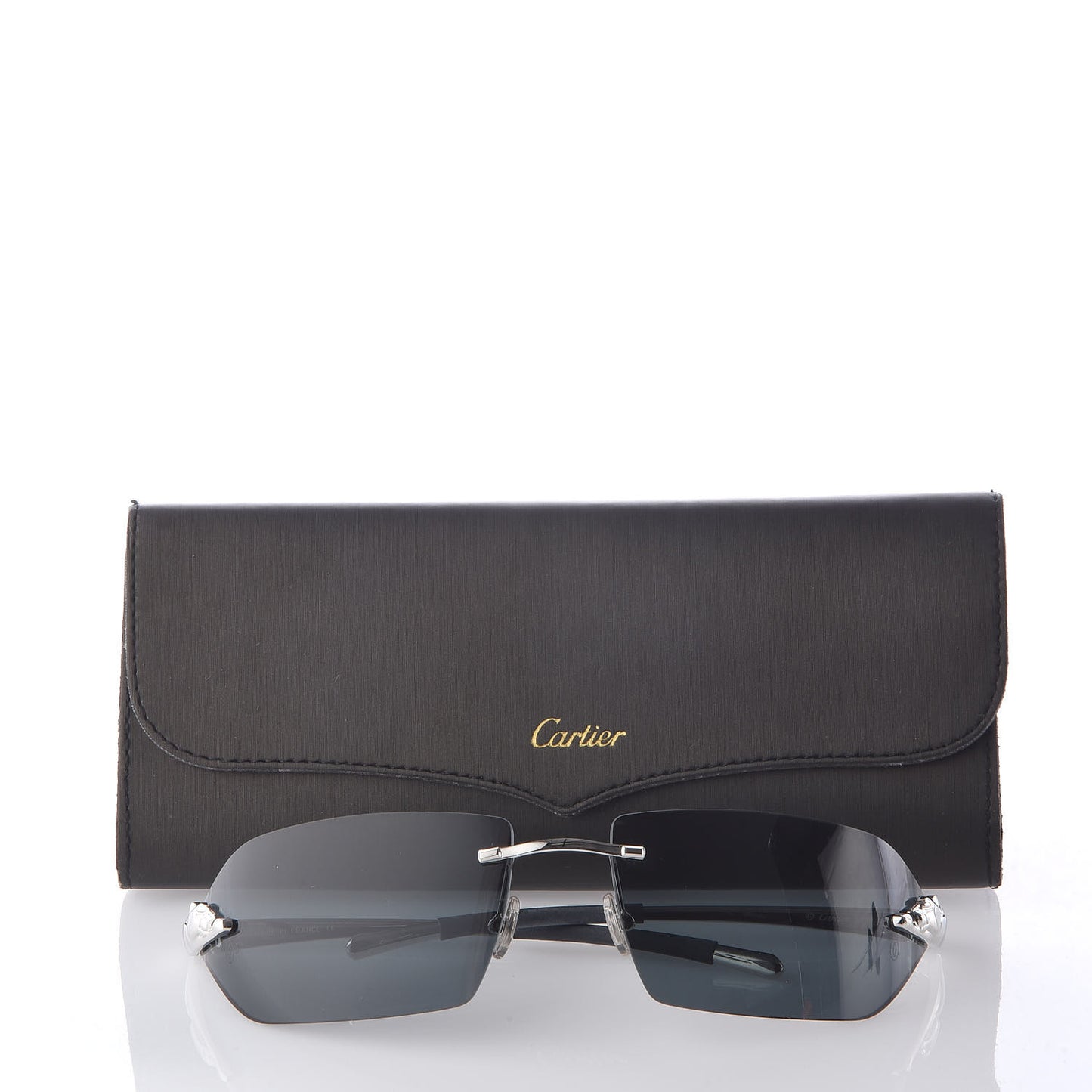 Panthere De Sunglasses Silver