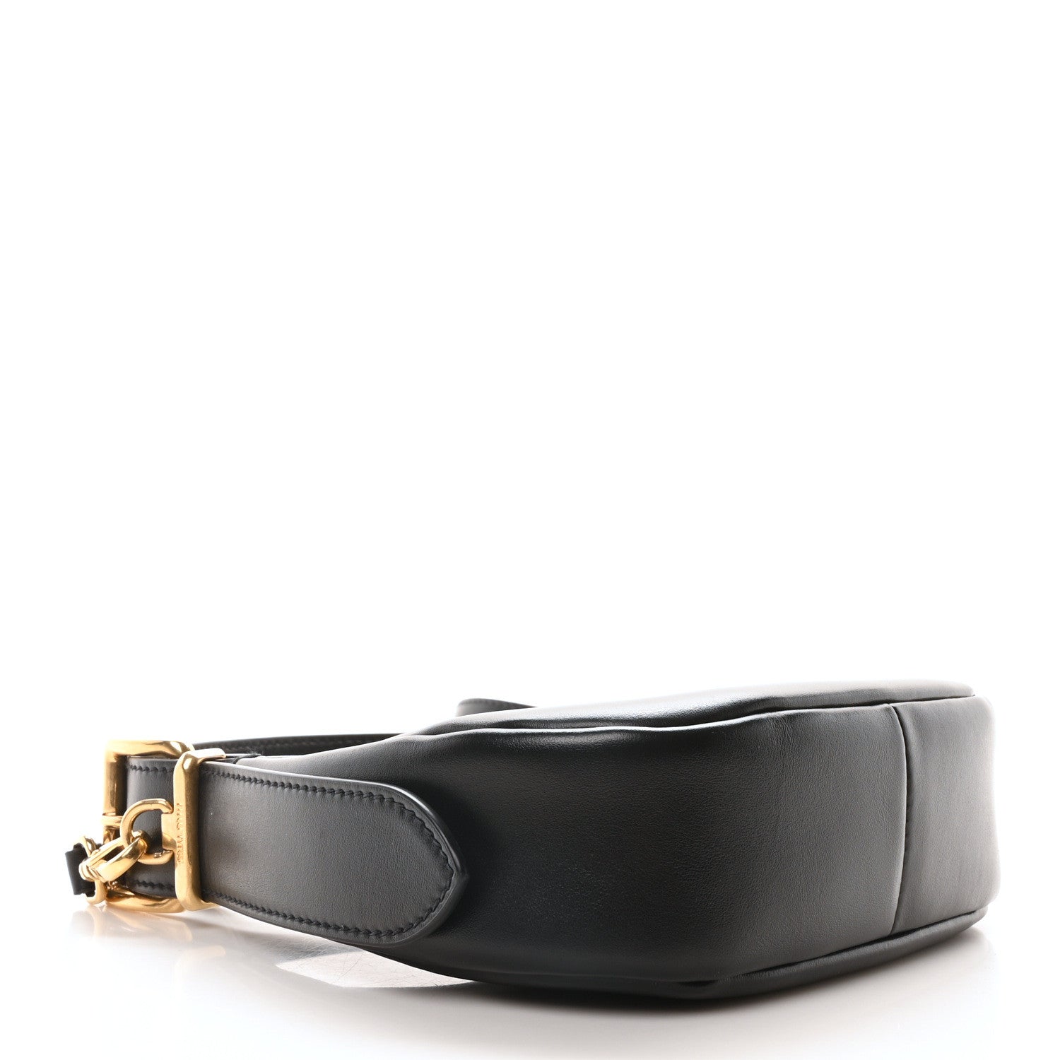 Miu Miu Soft Calf Mini Hobo Black 4 of 10